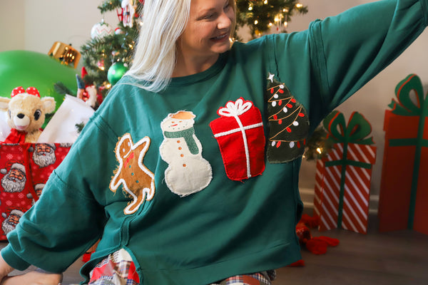 Christmas All Wrapped Up In One Sweatshirt