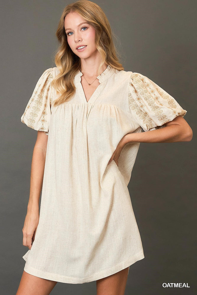 Linen Lush Dress Small