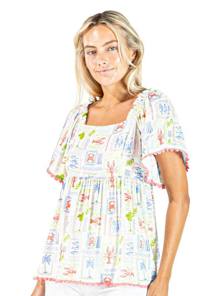 Sea Patch Top