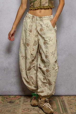 Patches and Peonies Pant