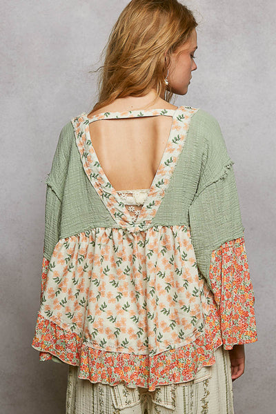 Open Back Cardigan