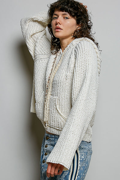Cream Puff Pullover Sweater