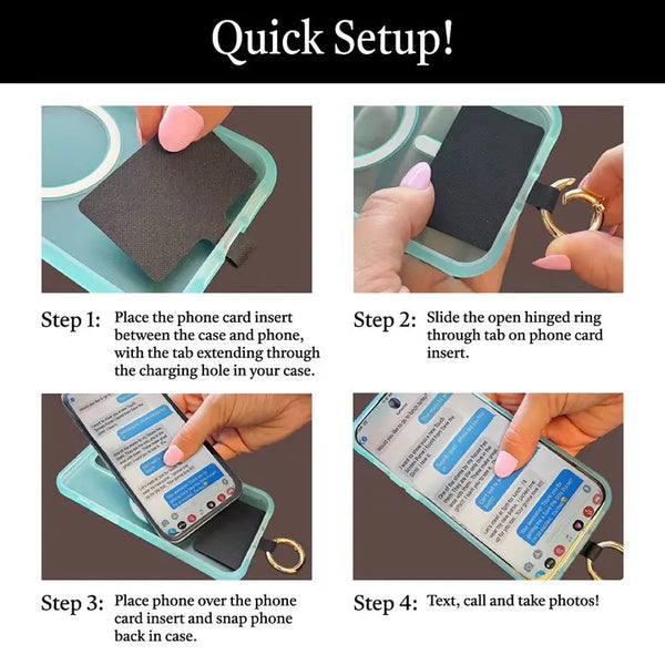 Save The Girls- Clip & Go Diamond Pattern