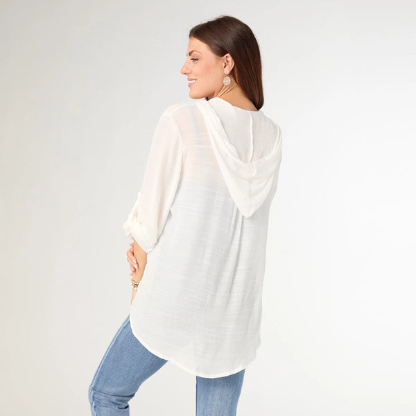 Shari Hooded Top