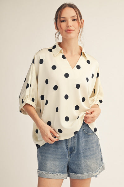 Polka Dot What Top