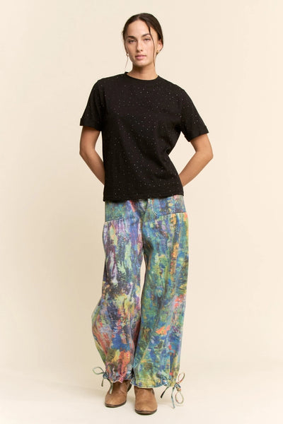 Water Color Spill Pant