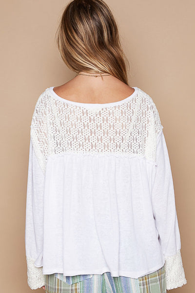 Royal Lace Top