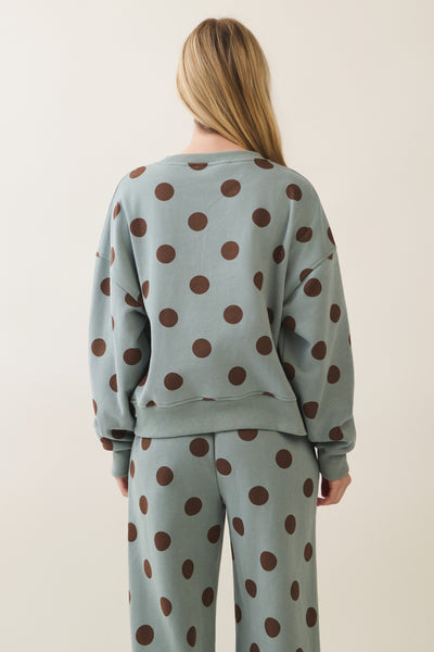 The Perfect Polka Dot Sweatshirt