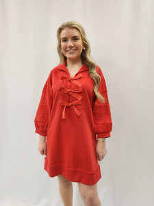 Blushing Red Dress