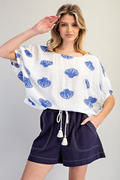 Seashell On The Coast Top