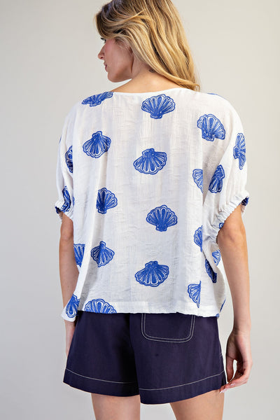 Seashell On The Coast Top