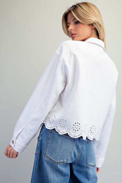 Eyelet Jacket