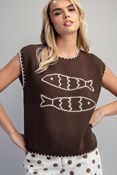 Fishers Welcome Sweater Top