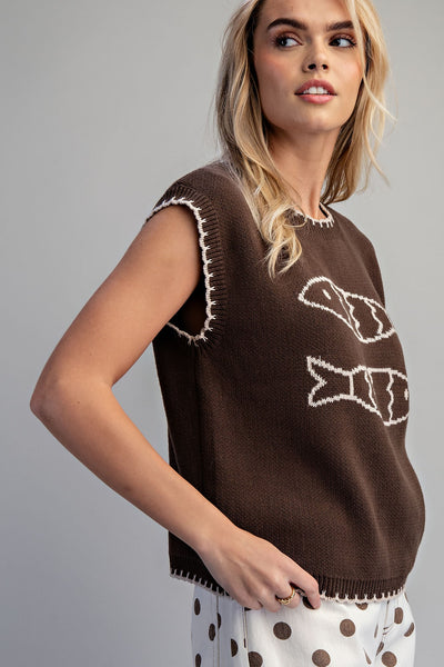Fishers Welcome Sweater Top