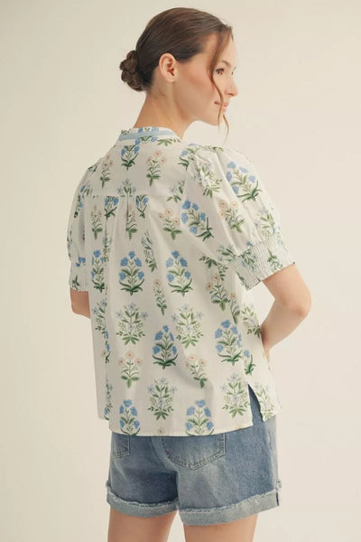Floral Charm Top
