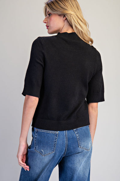 Did You Say Black Sweater?