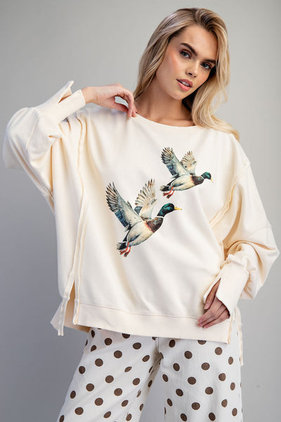 I'll Fly Away Duck Sweatshirt