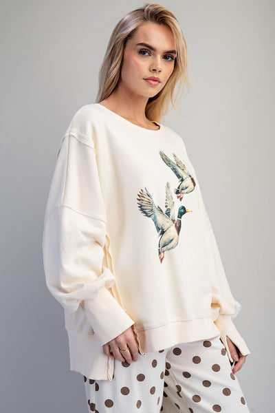 I'll Fly Away Duck Sweatshirt