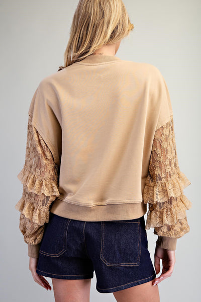 Layers of Lace Pullover