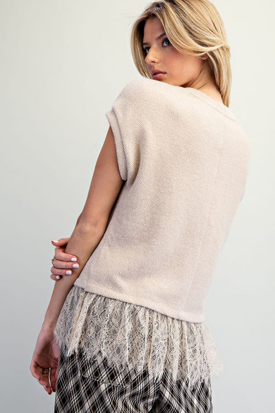 Simple Lace Top