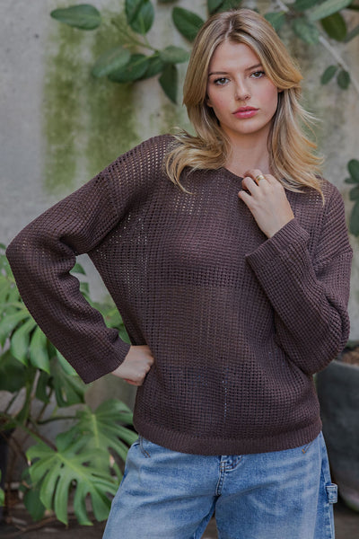 A Whole New Look Sweater