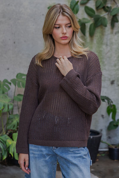 A Whole New Look Sweater