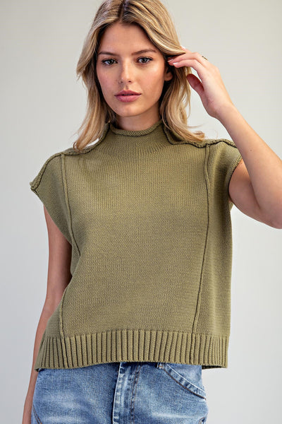 Garden Herb Sweater Top