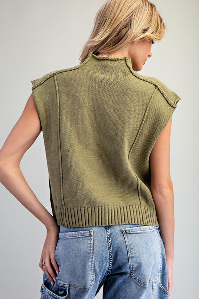 Garden Herb Sweater Top