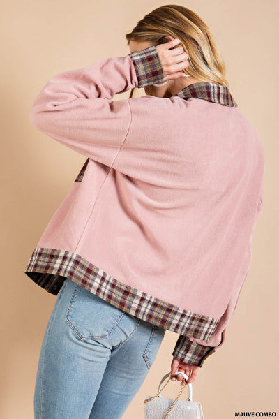 Mulberry Mix Shacket