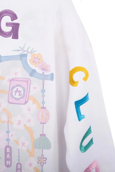 MAHJONG CLUB Mockneck