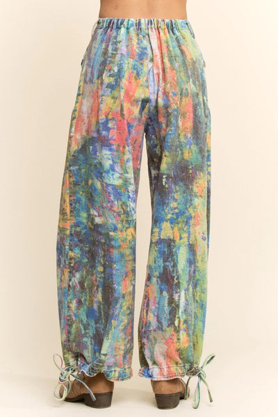 Water Color Spill Pant