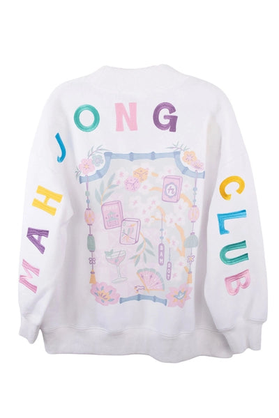 MAHJONG CLUB Mockneck