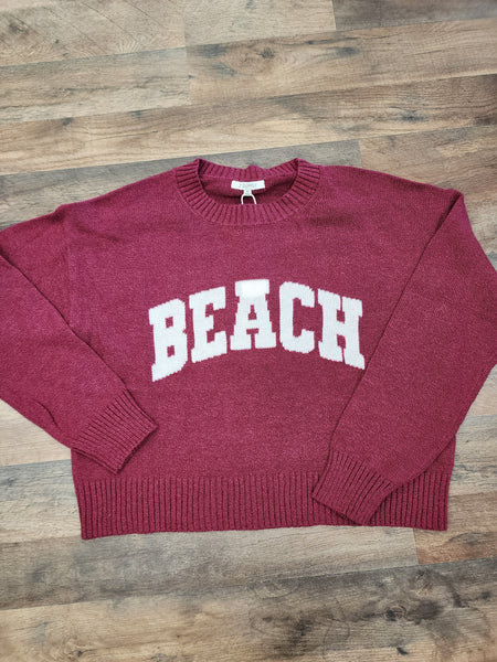 Z Supply Sunset Beach Sweater Cactus Flower