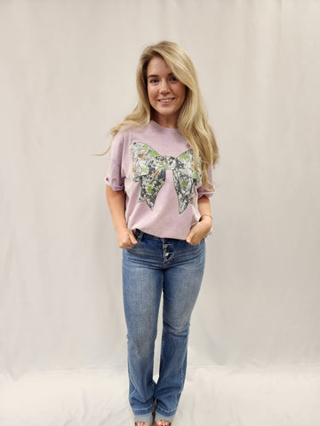 Camo Bow Graphic tee