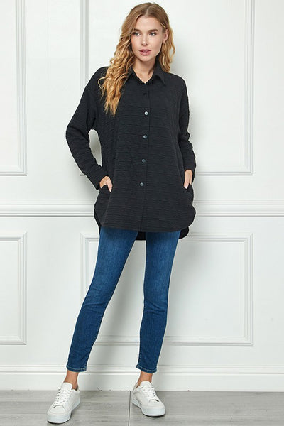 Quilted Love Shacket