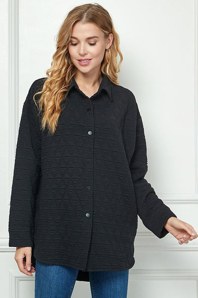 Quilted Love Shacket