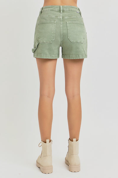 Risen Olive Carpenter Short