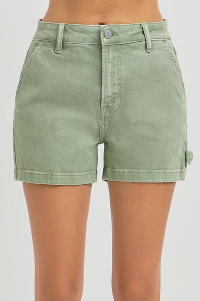 Risen Olive Carpenter Short