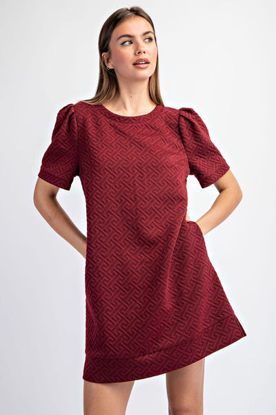 Merlot Sippin' Dress