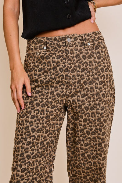 Leopard Print Jean