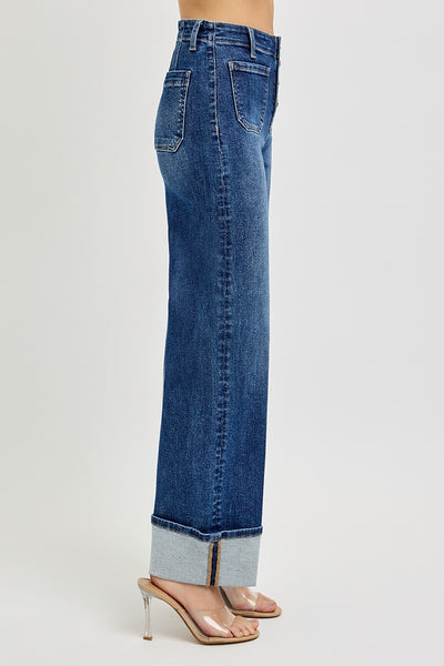 Risen HR Wide Cuff Ankle Jean