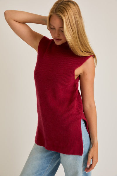 Wishing For More Sleeveless Sweater