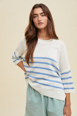 Can't Remember Stripe Top