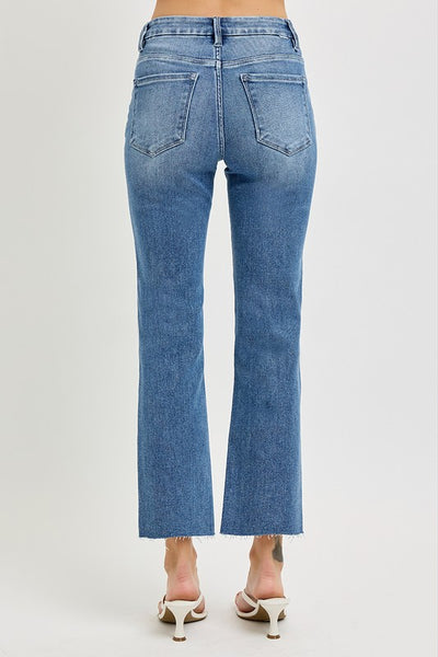 Risen TC HR Crop Straight Jean