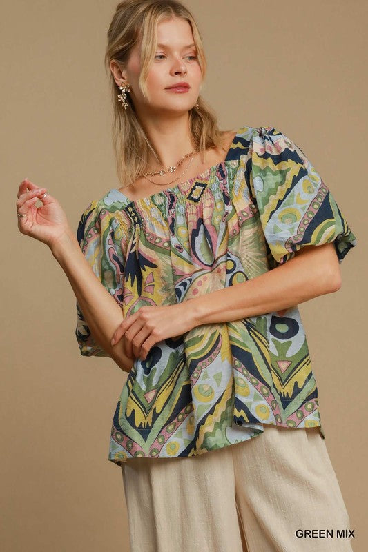 Abstract Mix Top