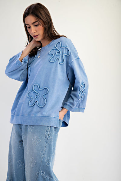 Stitched Petals Top