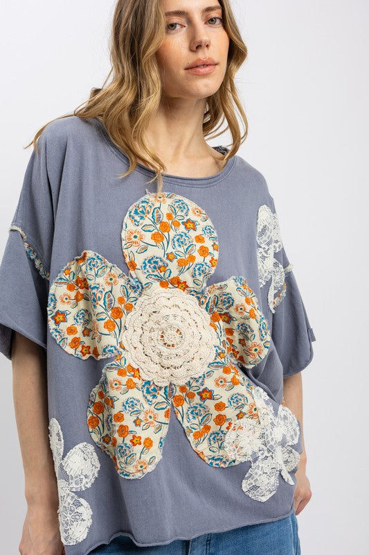Flowers In A Field Top