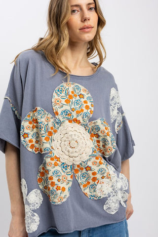Flowers In A Field Top