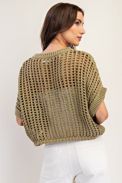 Sister Please Crochet Top