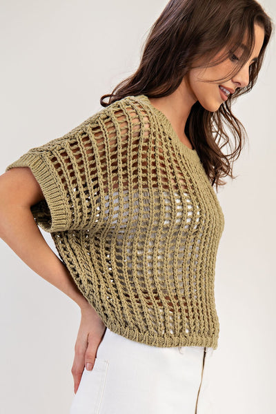 Sister Please Crochet Top